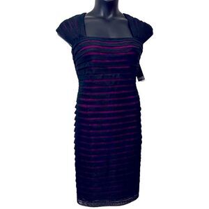 NWT Adrianna Papell Midi Cocktail Dress